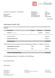 Maybe you would like to learn more about one of these? Anzahlungsrechnung Definition Pflichtangaben Muster