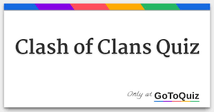 We're about to find out if you know all about greek gods, green eggs and ham, and zach galifianakis. Clash Of Clans Quiz
