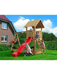 Karibu Set 1 Spielturm Hummel Mit 90 Mm Starken Pfosten Spielturm Garten Hinterhof Spielplatz Spielturm