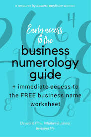 What S In A Name Numerology Guide For Business Berkana Life Elevate And Flow Businessnamenumerology Numerology Business Names Numerology Calculation