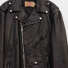 Vintage 1970 S Excelled Leather Jacket Moth Oddities