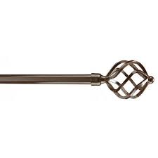 Royal Twist Curtain Rod 24 48 Walmart Com In 2020 Curtain Rods Decorative Curtain Rods Curtains