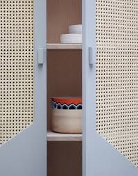 25 Beautiful Perforated Panels Ideas Used In The Interior Furniture Design Cupboard Doors Furniture