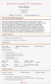 It also lists achievements or accomplishments made at your current or previous role. Best Cv Personal Profile Examples Cv Plaza