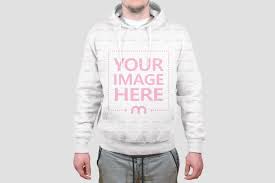 Download Men S Hoodie Sweater Front View Mockup Generator Mediamodifier