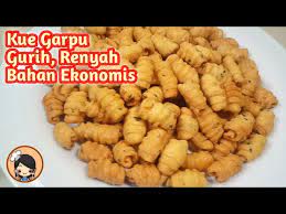 Yuk, cari tahu cara membuatnya sendiri agar lebih istimewa. Resep Kue Garpu Renyah Gurih Mudah Youtube