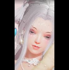 Theme: Dewy Corydalis For those who don't know, a corydalis is a type of  flower. I picked the dress out of her wardrobe that reminded me of them the  most. I have