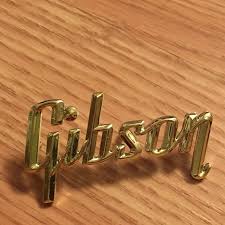 GIBSON gold raised logo vintage flying v & moderne modes hard to find  1950-80S GOLD | Reverb
