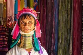 Of the two most notable types is the torc, an often heavy and valuable ornament normally open at the throat. Why Do Kayan Long Neck Women Wear Their Rings Sinchi Foundation