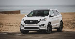 The 2019 ford edge midsize crossover gets significant refresh, including a host of new tech features and a new st performance variant sporting a the edge is the first crossover to wear the st badge previously applied to performance cars like the focus st and fiesta st. 2019 Ford Edge St Review Compelling Performance Roadshow