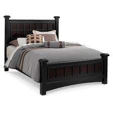 Bedroom Furniture Winchester King Bed Black And Burnished Merlot Value City Furniture Black Bedroom Furniture Black Bedding