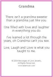 Grandmother Bracelet Grandma Poem Jewelry Grandma Quotes Grandma Poem Grandma Birthday Quotes