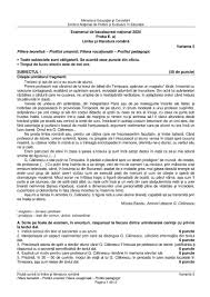Citeste ultimele stiri despre modele subiecte bac 2021 istorie pe stirileprotv.ro. Bac 2020 Subiecte È™i Bareme Edu Limba RomanÄƒ Proba E A Uman È™i Real Din 22 06 2020 Jitaruionelblog Pregatire Bac Si Evaluarea Nationala 2021 La Matematica Si Alte Materii Materiale Lectii Formule Exercitii