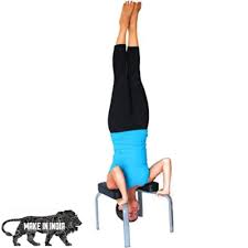 There are 6 easy steps you can follow to learn a handstand or improve your current technique. Buy Gs Enterprises Yoga Headstand Bench Ideal For Practice Head Stand Shoulderstand Handstand Various Poses For Beginner And Experience Yogis Black Online At Low Prices In India Amazon In