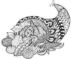 Turkey for thanksgiving day greeting adult zentangle. Thanksgiving Adult Coloring Pages Printables 4 Mom