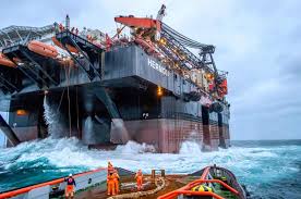 Dangerous Job Capt Klaus Kae Oil Platform Oil Rig Oil Rig Jobs