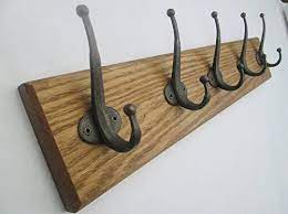 Ironmongery World In 9 Sizes Solid Oak Wooden Cloakroom Https Www Amazon Co Uk Dp B016c3wof2 Ref Cm Sw R Pi Dp X G1g Solid Oak Hat And Coat Hooks Wooden