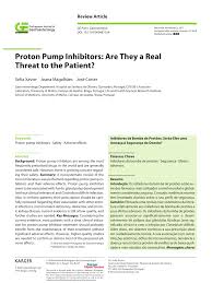 Maybe you would like to learn more about one of these? Pdf Proton Pump Inhibitors Are They A Real Threat To The Patient