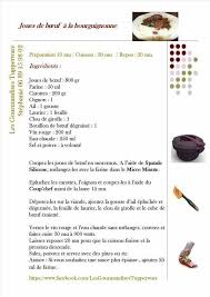 Tupperware Joue De Boeuf A La Bourguignonne Recette Tupperware Tupperware Recette