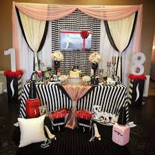 Theme 18th Birthday Decoration Ideas For Girls Glamorous Sephora Theme Birthday Party Ideas Photo 1 Of 12 Makeup Birthday Party Birthday Party Themes 18th Birthday Party