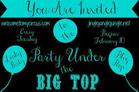 Pin On Party Under The Big Top