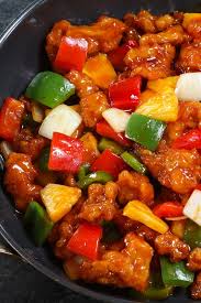 Oil blanch (or deep fry) the chicken pieces in the skillet for about a minute. Sweet And Sour Chicken Crispy And Sticky Tipbuzz