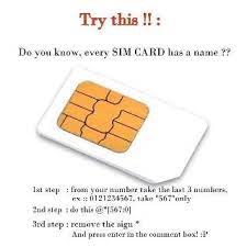 Sim cards are the small cards which contains a chip and are removable and transferable to other phones. Does Anyone Know How Why This Every Sim Card Has A Name Thing Works Stack Overflow