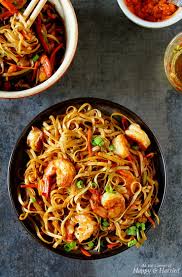 Like any ingredient, the fresher your shrimp are, the less you have to do. Shrimp Hakka Noodles