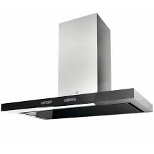 Promo Hotte Decorative Oceane 90cm Sans Moteur Inox Verre Noir Roblin Elite Ref 6063130