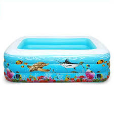 Tycgy Children S Natatorium Children Can Swim In The Swimming Pool Family Swimming Pool Green Lawn Garden Store