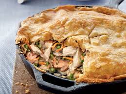 Skillet Chicken Pot Pie Recipe Chicken Pot Pie Recipes Chicken Recipes Casserole Skillet Chicken Pot Pie Recipe