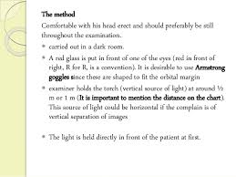 Diplopia Charting