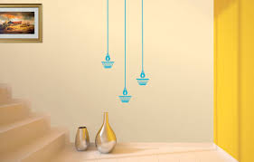 Simple painting your living room for perfect paint color asian. Buy Asian Paints Royale Play Wall Fashion Diya Stencil Wall Sticker For Home And Office Wall Decor Online At Low Prices In India Amazon In