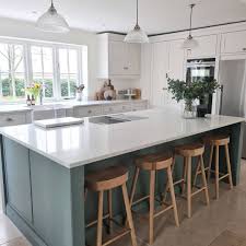 A contrasting kitchen island allows you to introduce new color and texture to the room in an understated yet impactful way. 13 Green Kitchens To Give You Inspiration In 2021 Love Renovate