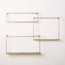 Maybe you would like to learn more about one of these? Antiqued Brass Floating Shelves Set Of 3 Buy Furniture Online Cb2 Uae