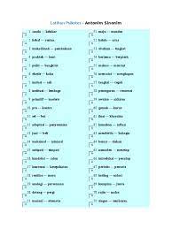 Contoh kata sinonim lainnya yang sering kita jumpai diantaranya yaitu : Kumpulan Kata Sinonim Dan Antonim Pdf With 464x312 Resolution