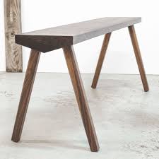 Banc D Entree En Bois Noyer Noir Ideal Pour Le Vestibule De Votre Maison Hallway Decorating Wooden Bench Decor