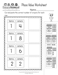 Counting using base 10 blocks. Tens And Ones Worksheet Free Printable Digital Pdf