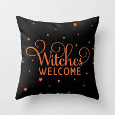 Outdoor Halloween Pillow Decor Fall Porch Decor Deck Pillows With Sayings Witch Pillow Porch Acc Halloween Pillows Fall Decorations Porch Outdoor Halloween