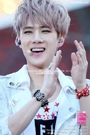 His smile make me smile too.