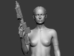 OBJ file Padme NSFW・3D printer design to download・Cults