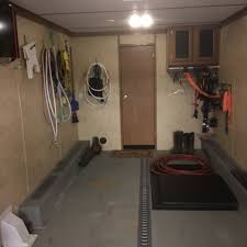 Work and play toy hauler interior. 2009 44 Forest River Work And Play Toy Hauler Travel Trailer Rv Dodge Diesel Diesel Truck Resource Forums