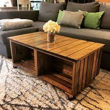 Wood crates add a timeless, vintage, and rustic feel to any room. Pin On Diy Furniture