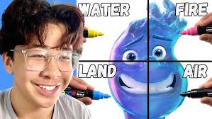 How To Draw GALE CUMULUS from ELEMENTAL Wendi McLendon Covey