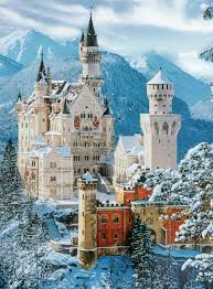 It was a total anachronism even as it was being built. Neuschwanstein Castle In Winter Germany