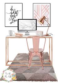 Maybe you would like to learn more about one of these? Rose Gold And Marble Home Office Rose Gold Office Decor Marble Office Rose Gold Marble