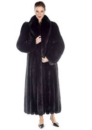 Womens Plus Size Full Length Real Fox Fur Coat Black Ebay Fox Fur Coat Fur Coat Long Fur Coat