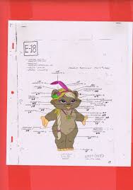 Star Wars Ewoks Cartoon Animation Production Latara Model Cel Bv028 Ebay Ewok Ewoks Star Wars Puppy Coloring Pages