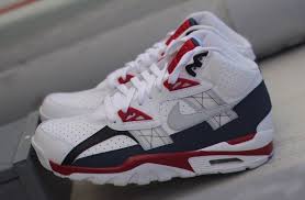 Black And Gray Bo Jackson Sneakers Nike Air Trainer Sc High White Grey Red Mens Nike Shoes Nike Classic Sneakers