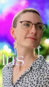 Unleash the magic of Iris! ✨ ⁠, ⁠, Wearing Iris is like carrying a  secret—the kind of magic only a few ever glimpse. Her iridescent acrylic  scales shift with the light, reflecting hues of violet, ...